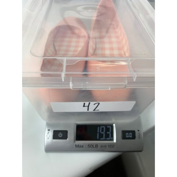 NWOB Coucou Suzette X Bocage Pink Embossed Ballet Flats Size 38 - Picture 10 of 10